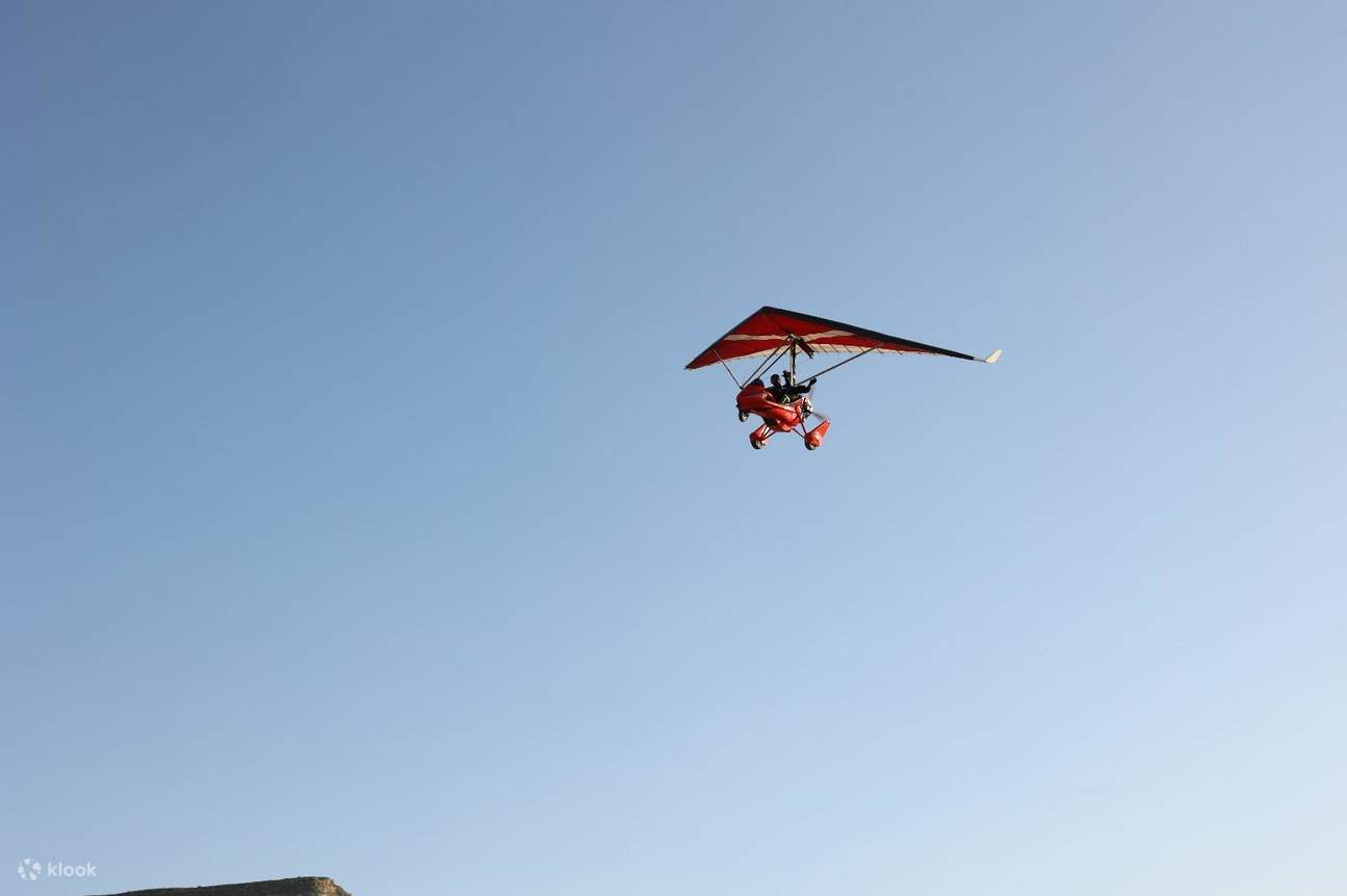 Volo unico in deltaplano a motore in Cappadocia