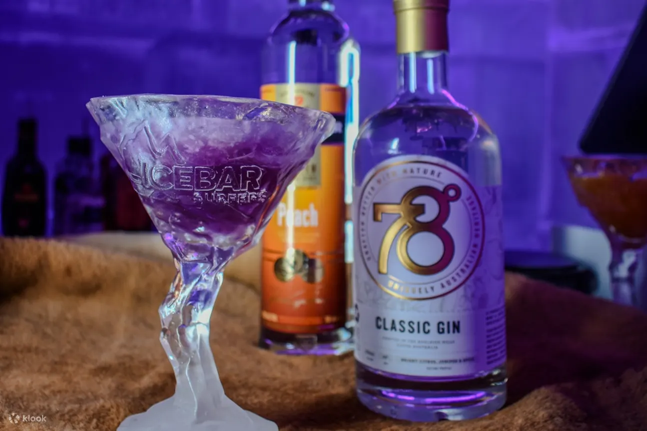 在 IceBar 探索冰冷仙境的同时，品尝清凉的无酒精鸡尾酒和饮料