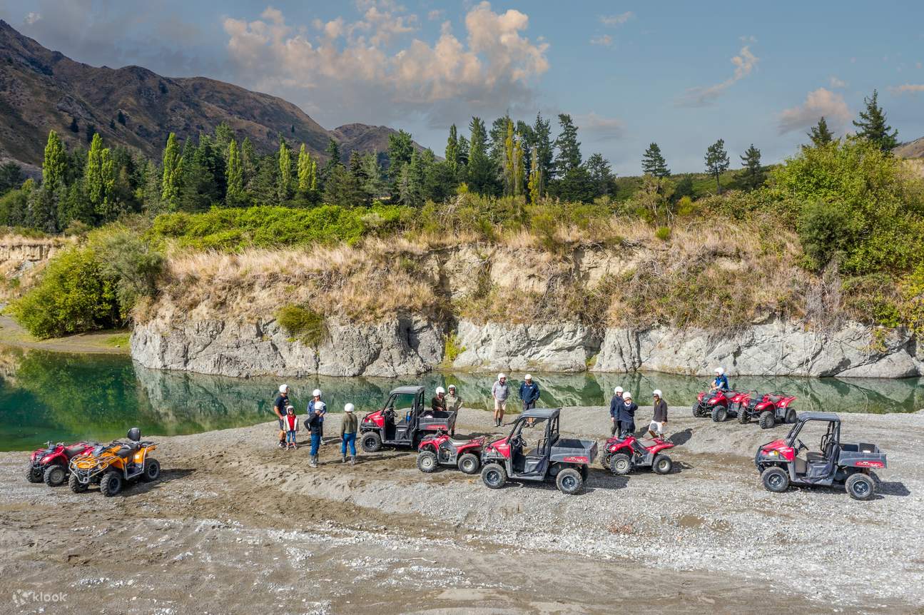 Quad bike di sungai Hanmer Springs