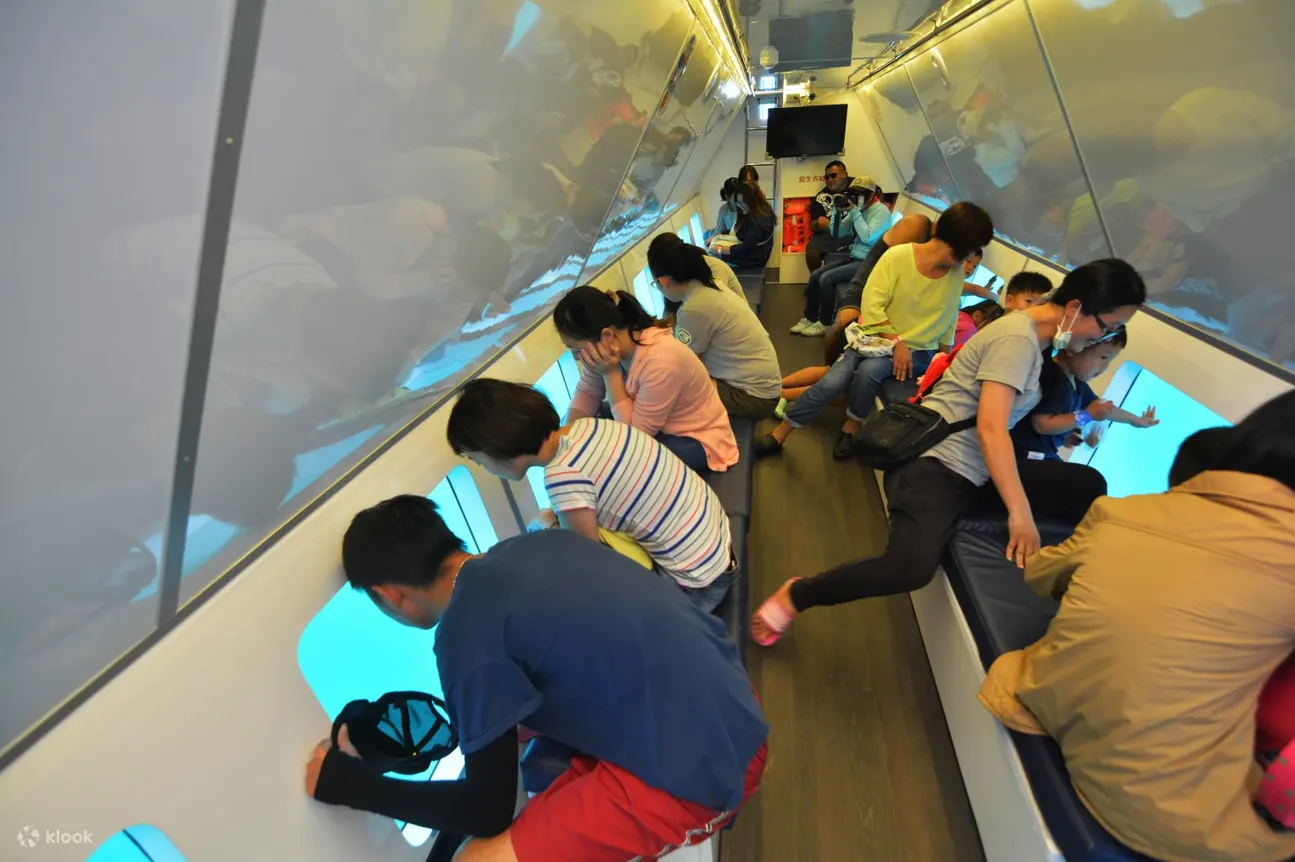 Semi-submarine tilting glass windows