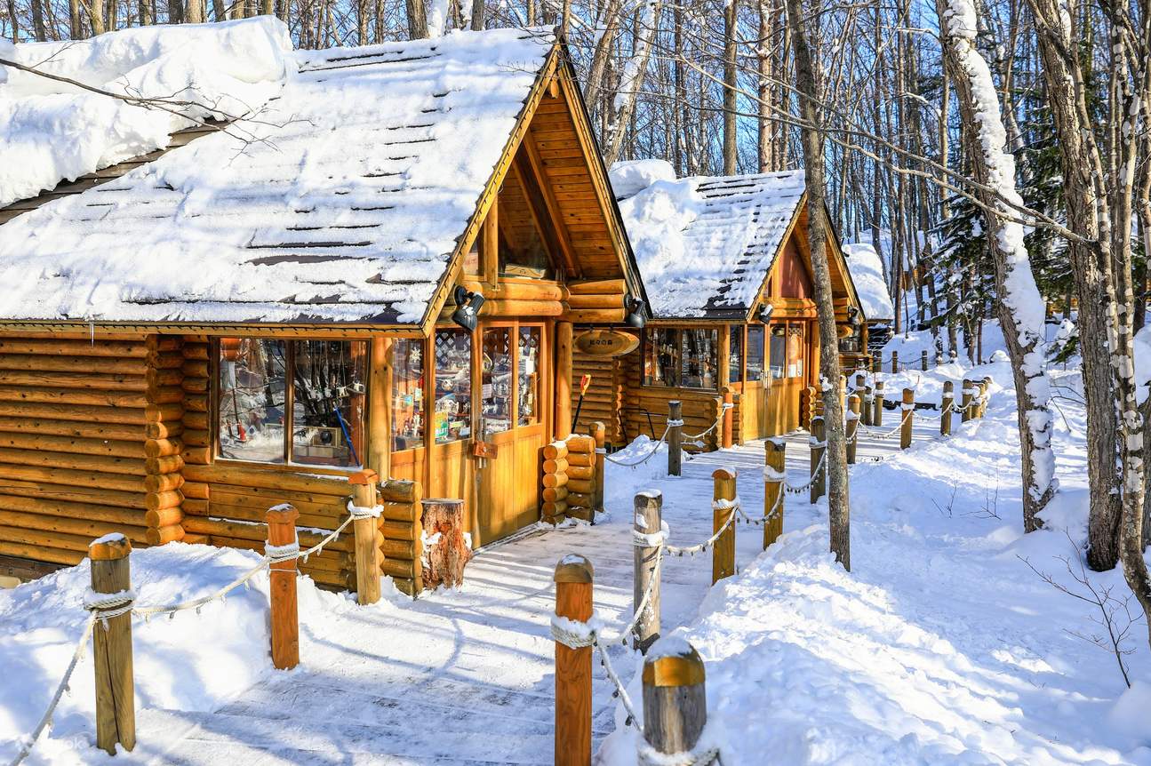 にゃおだて　Snow World にゃおだて Snow World The Scenery Depicted in Kawabata