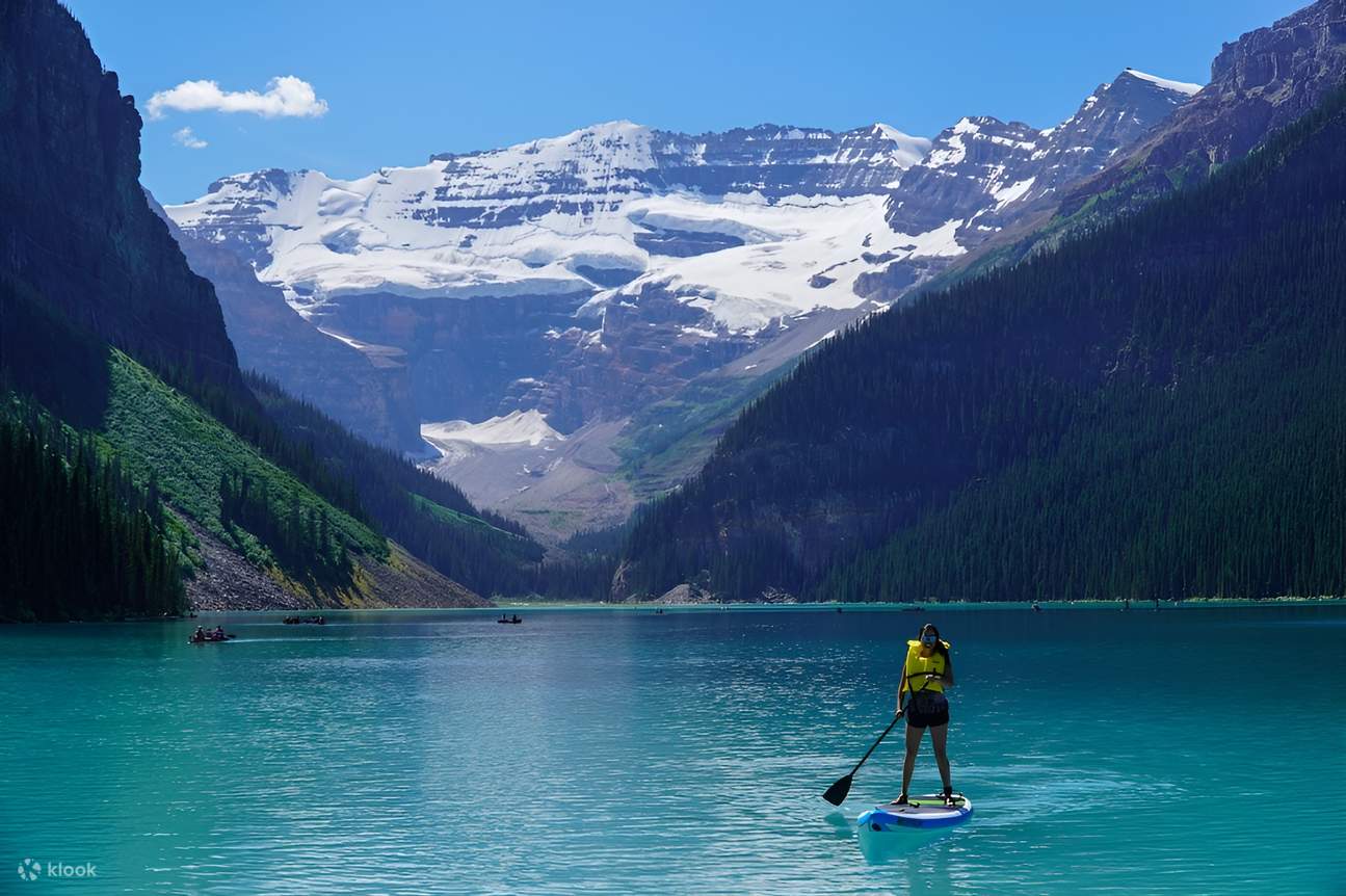 Lake Louise, Johnston Canyon, and Banff Hot Springs Ice Walk Tour - Klook