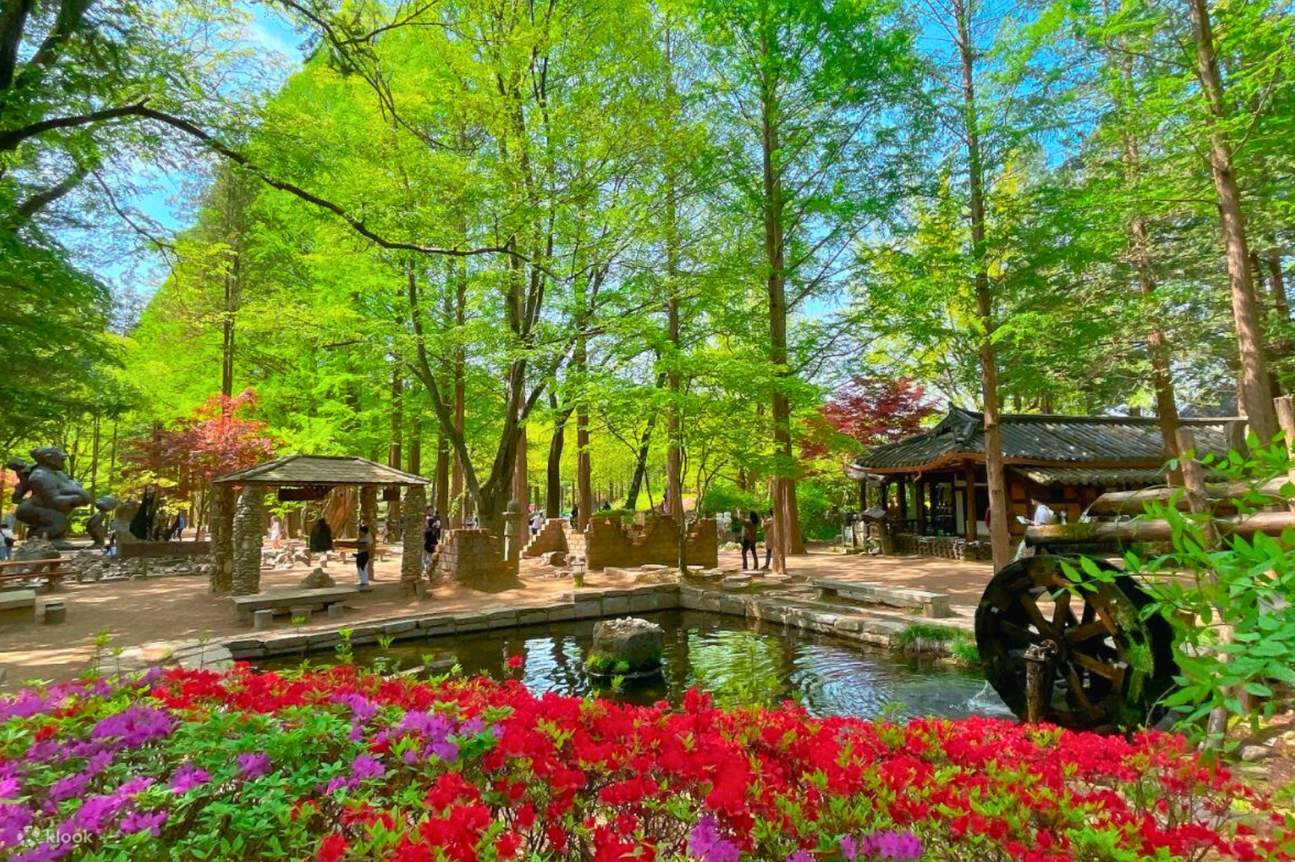 NamiInsel, AlpakaWeide und der Garten der Klook