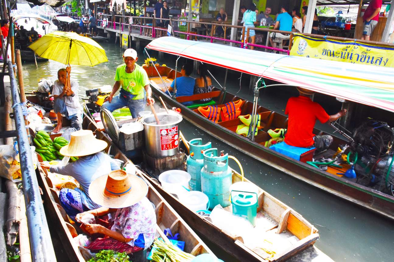 Khlong Lat Mayom Floating Market Half Day Trip in Bangkok Klook Canada