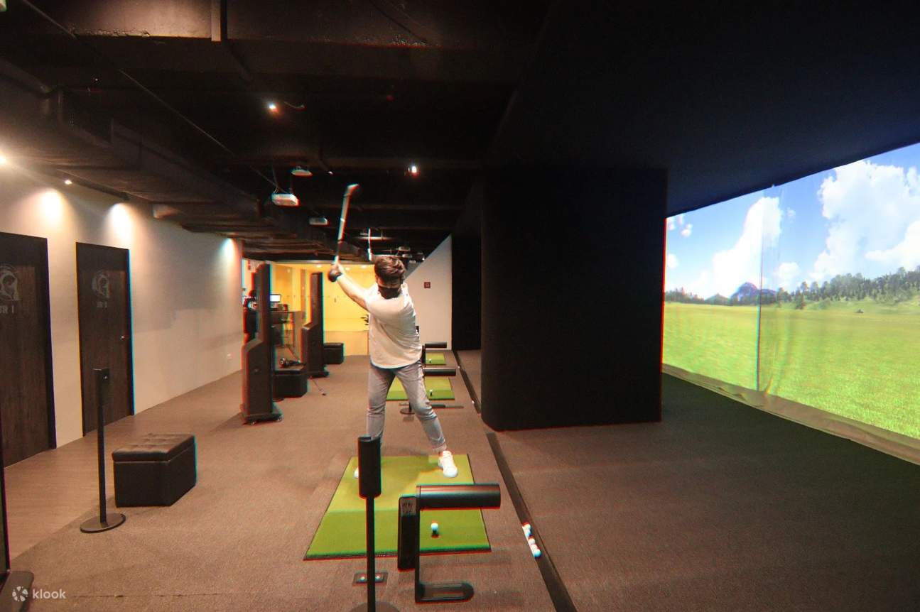 Korean Golf Simulator 