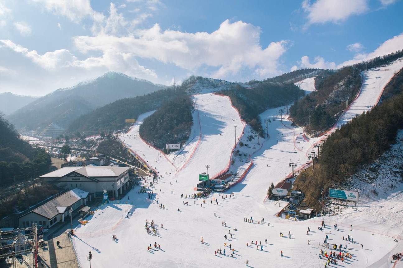 Elysian Ski & Nami Island & Eobi Ice Valley Day Tour from Seoul - Klook