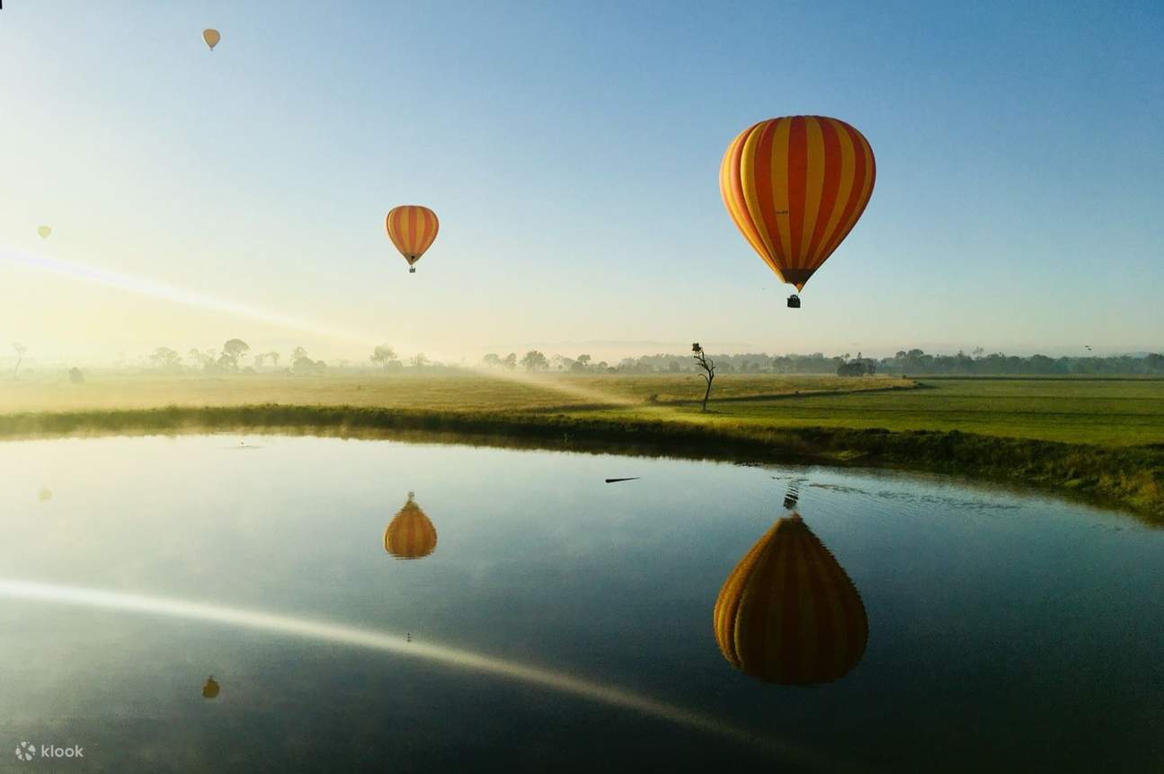 Vol en montgolfière sur la Gold Coast, bulles et Go
