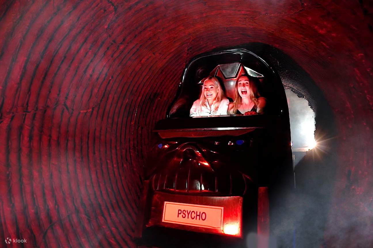 A thrilling ghost train ride