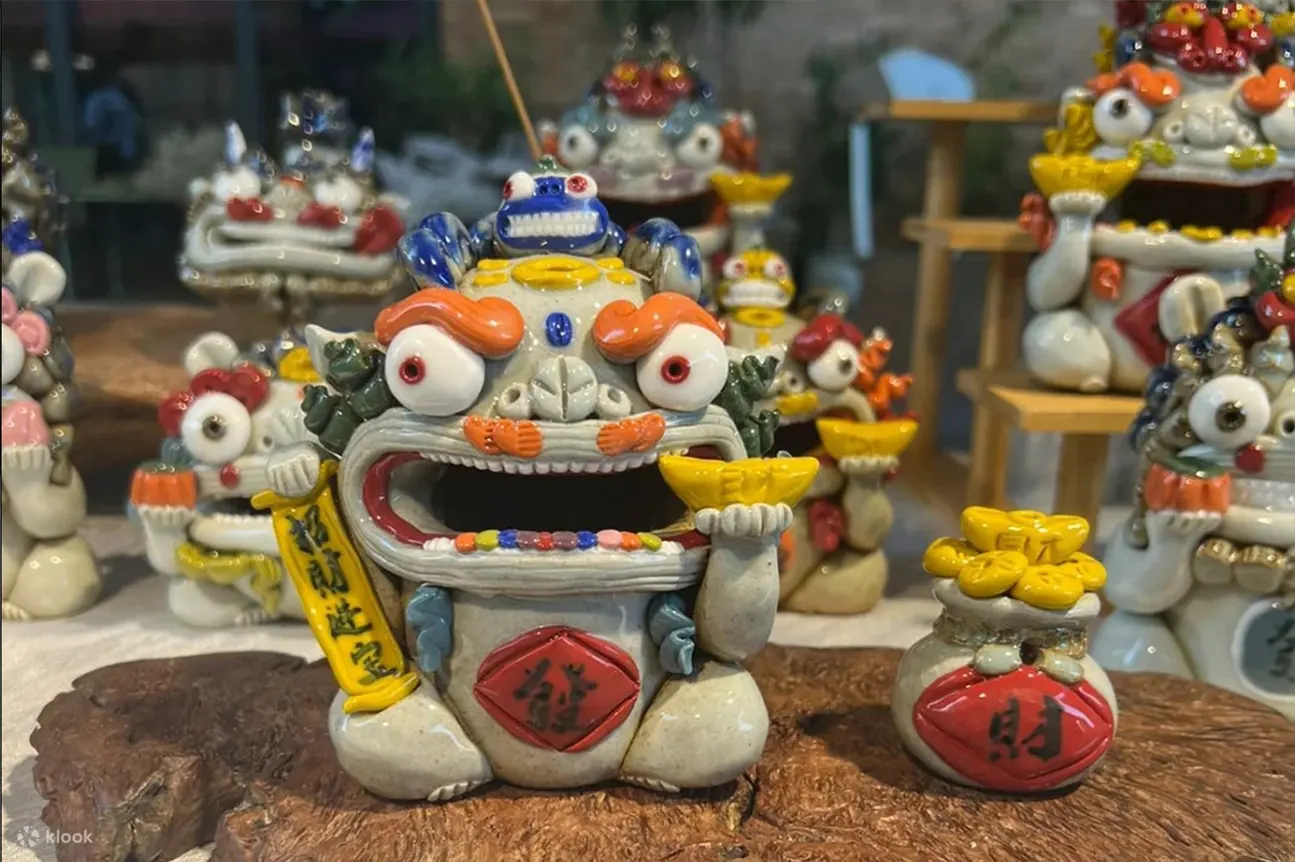 成都·非遗陶艺体验【中国吉祥瑞兽貔貅】涌莲陶艺文化体验馆