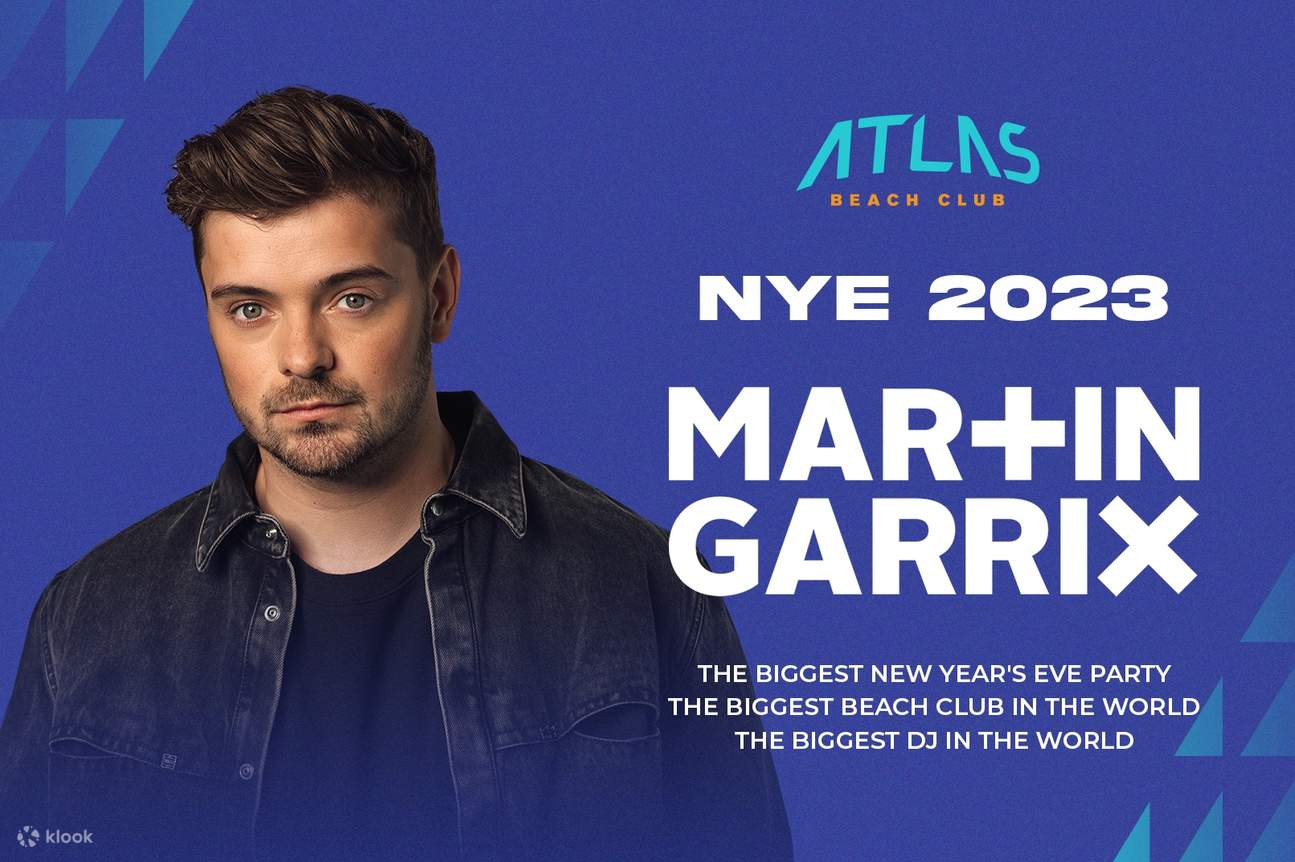 ATLAS NYE パーティー 2023: Martin Garrix が舞台の中心に登場