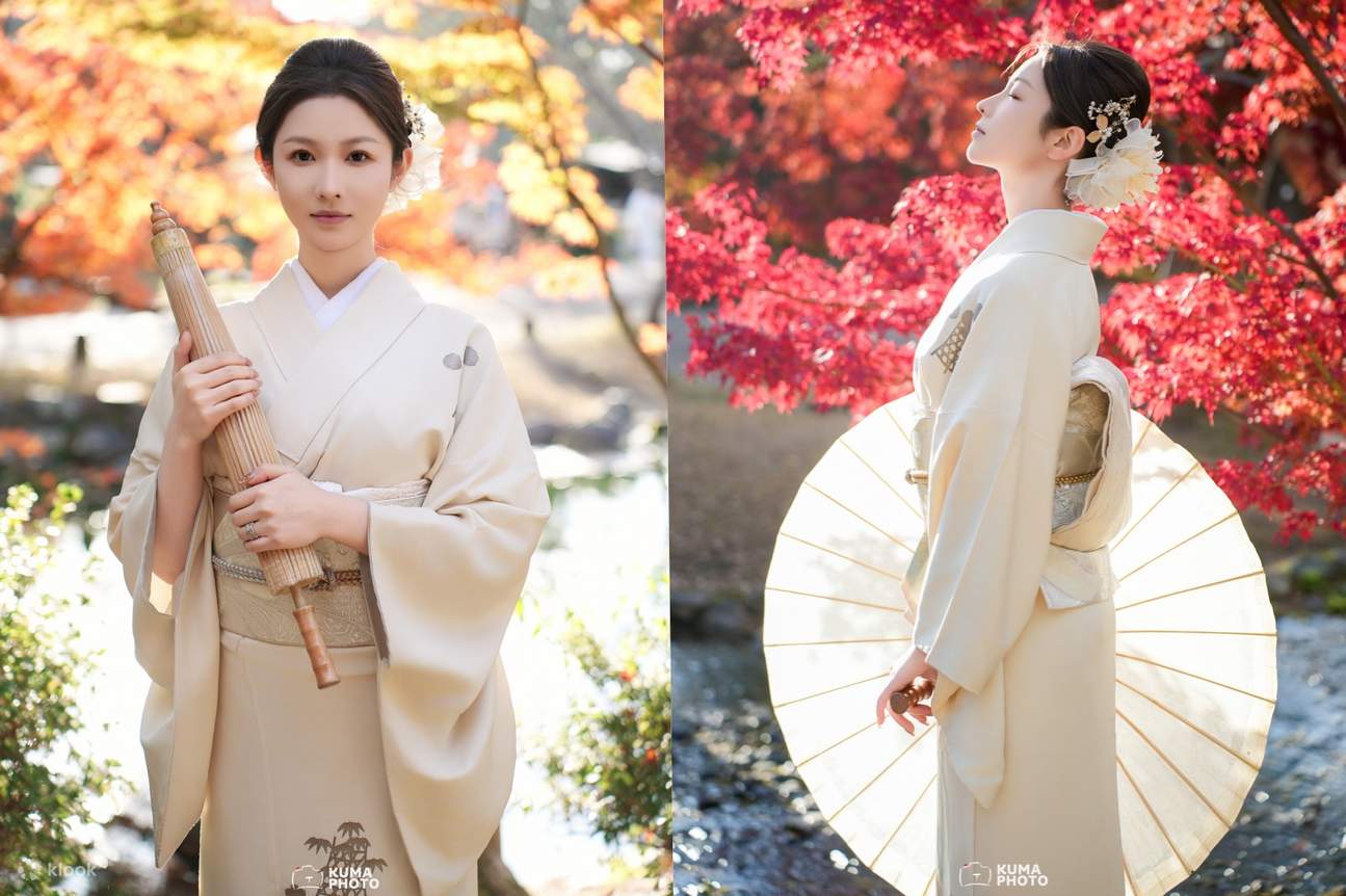 Kyoto Kimono Photoshoot Experience 