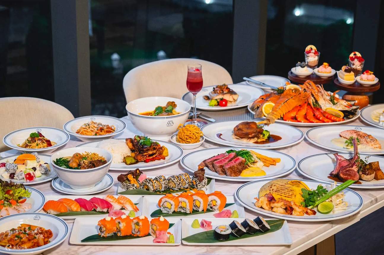 Bufet di AVA Brasserie, InterContinental Bangkok Sukhumvit