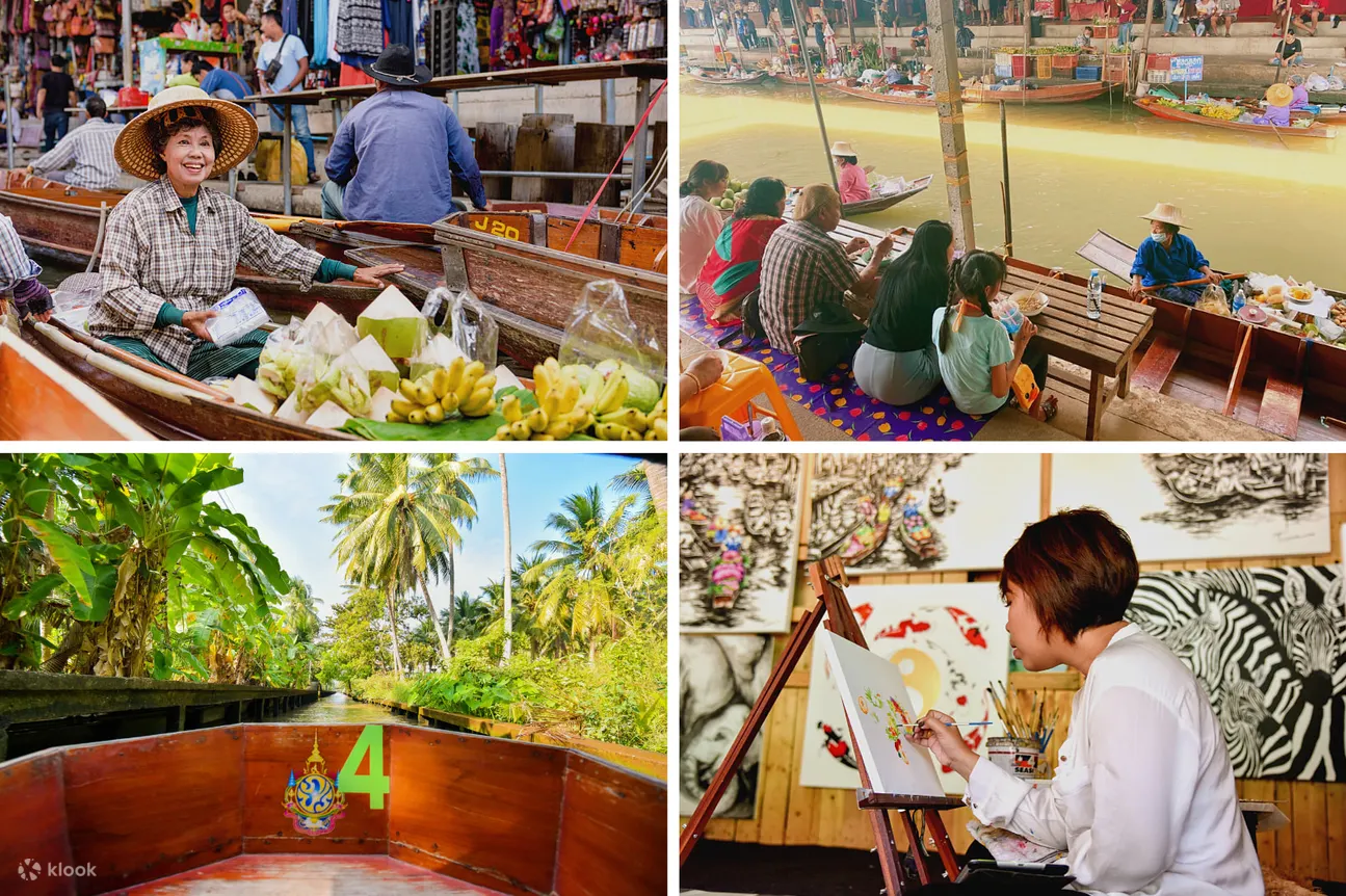 Floating Market Trip by AK Travel, Bangkok, Thailand - Klook United States