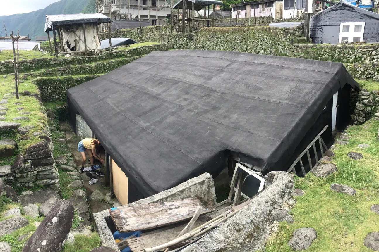 an underground house on Orchid Island