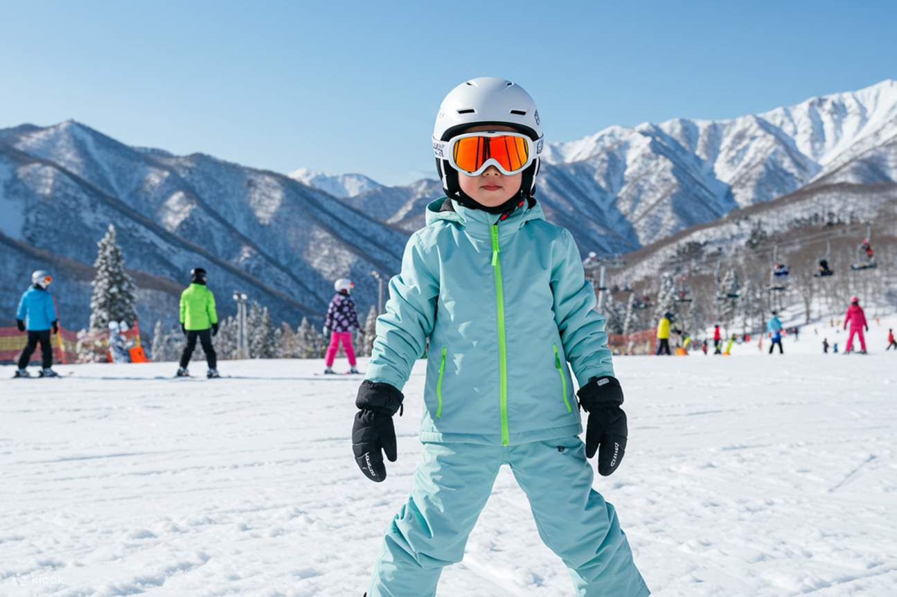 Location de vêtements et d'équipement de ski à la station de ski de Gonjiam et cours de ski et de snowboard