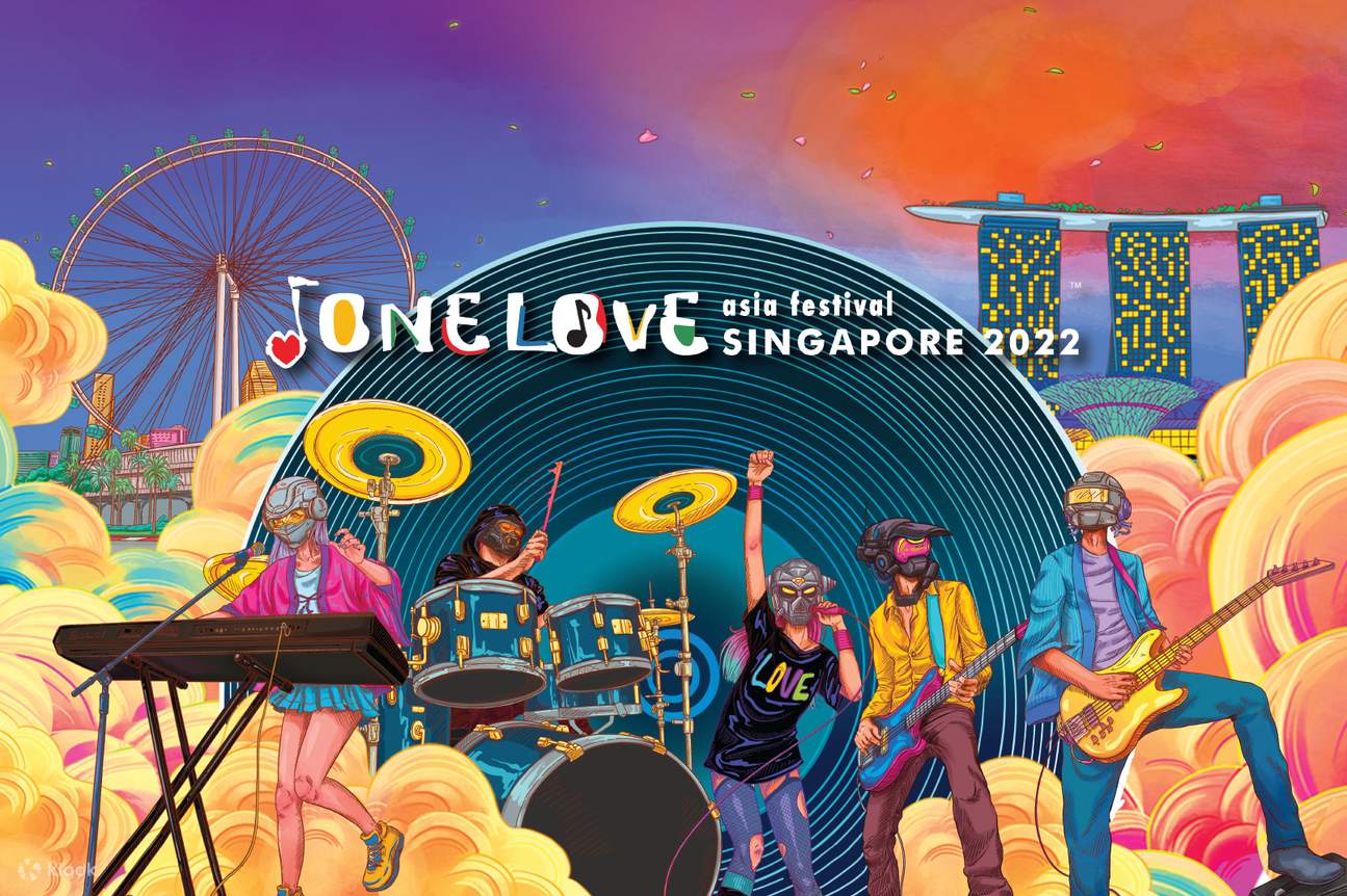 One Love Asia Festival Singapore 2022 Klook 客路