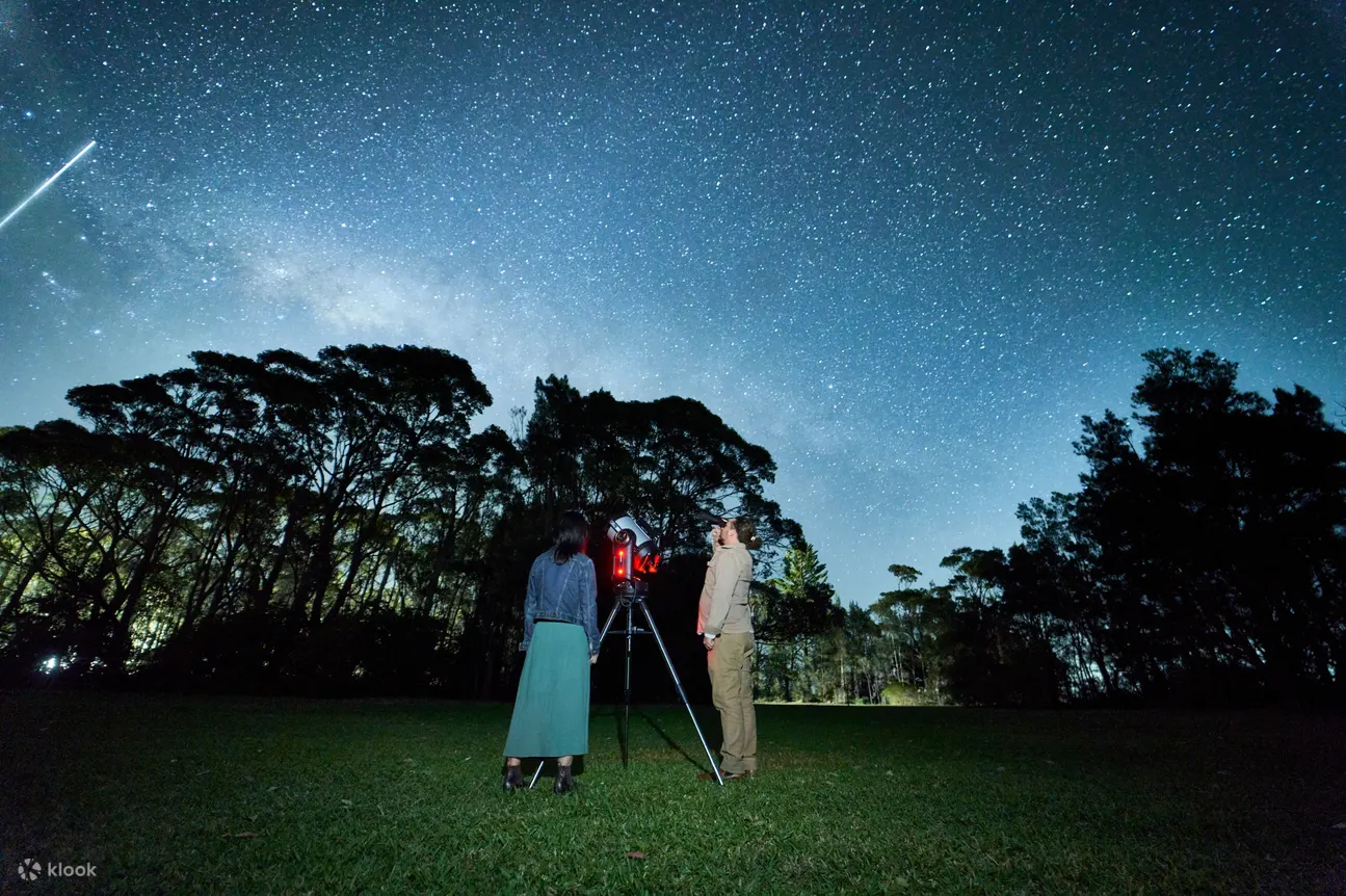 与天体物理学家一起在杰维斯湾享受海滩观星体验