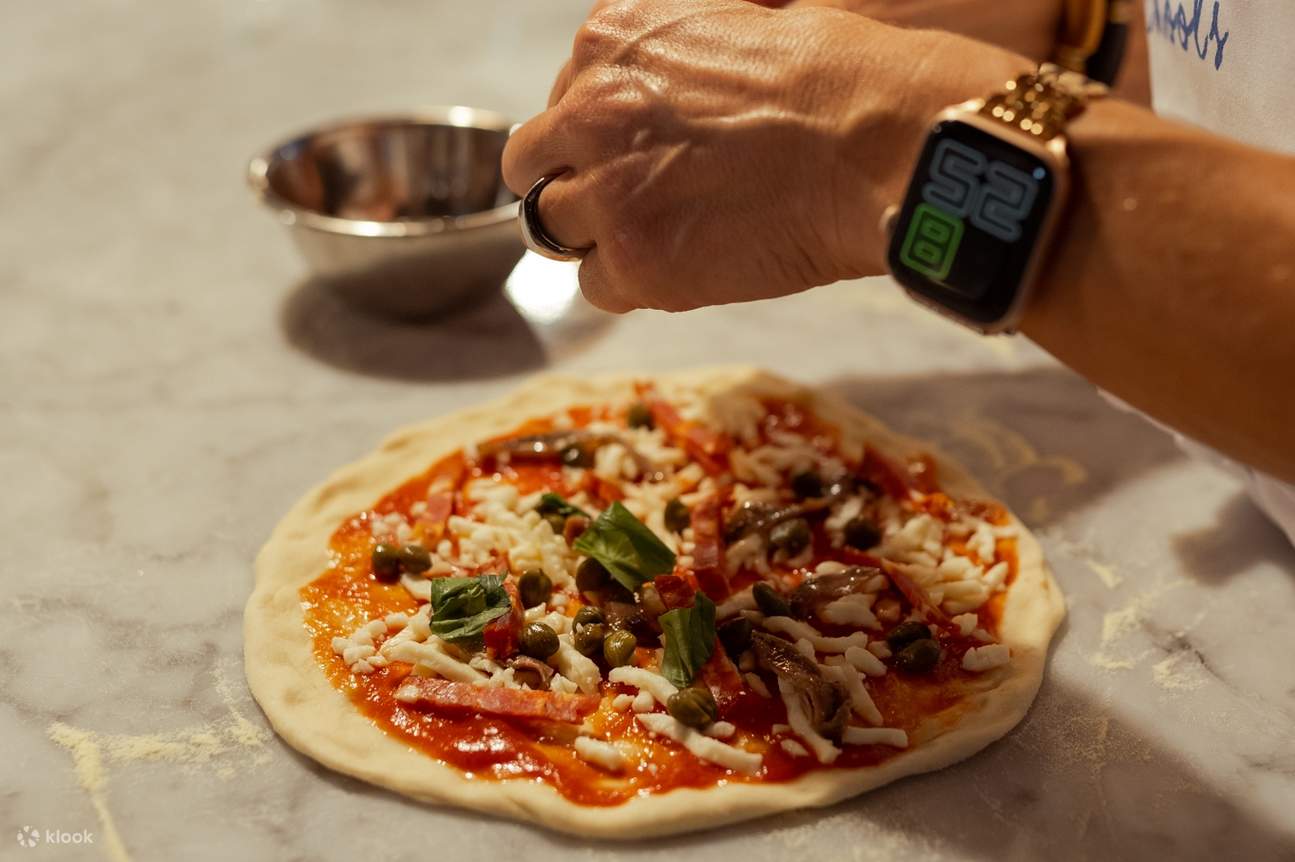 Der Pizza-Herstellungsprozess