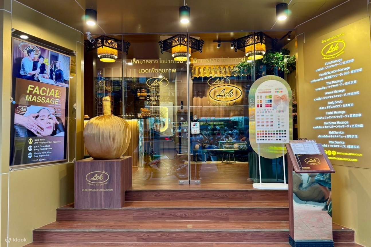 Lek Massage at Chinatown Experience in Bangkok