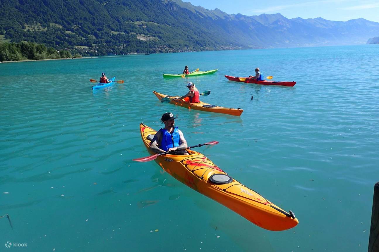 Join In Summer Kayaking In Lake Brienz Klook Join In Summer Kayaking In Lake Brienz Klook