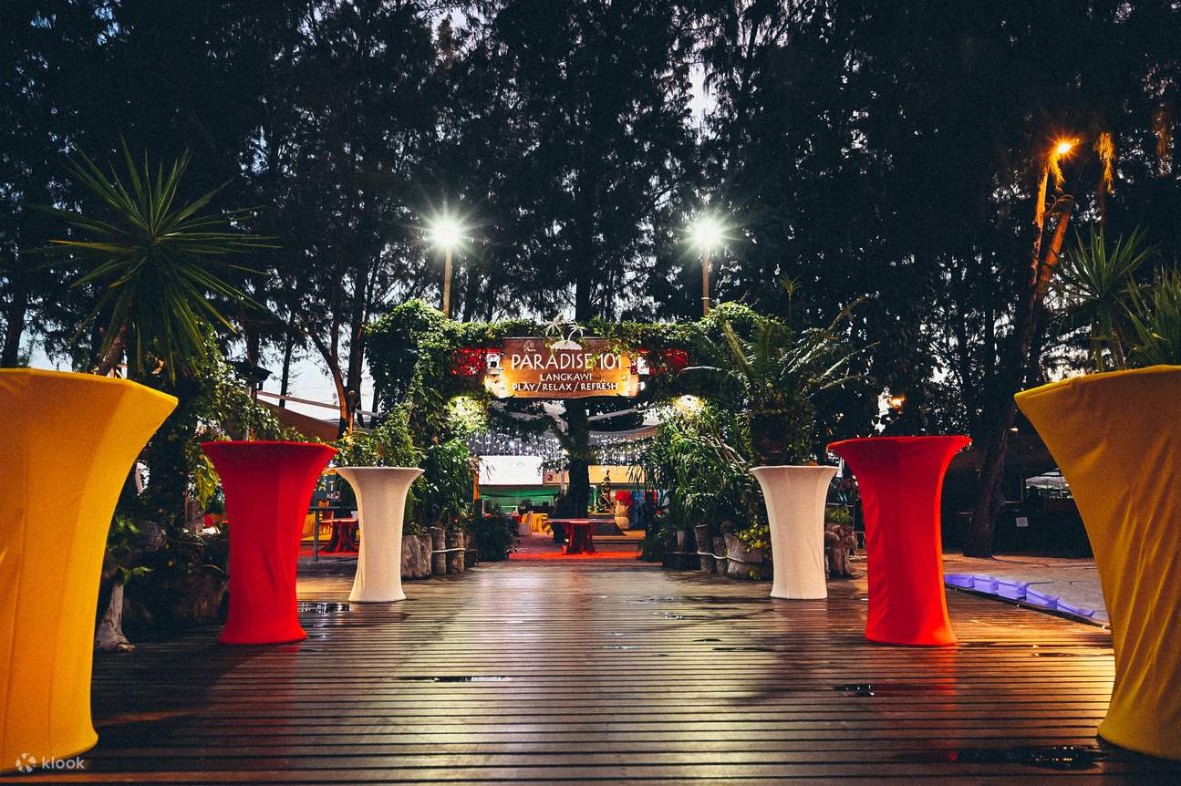 Приключение на частном острове в Paradise 101 на Лангкави