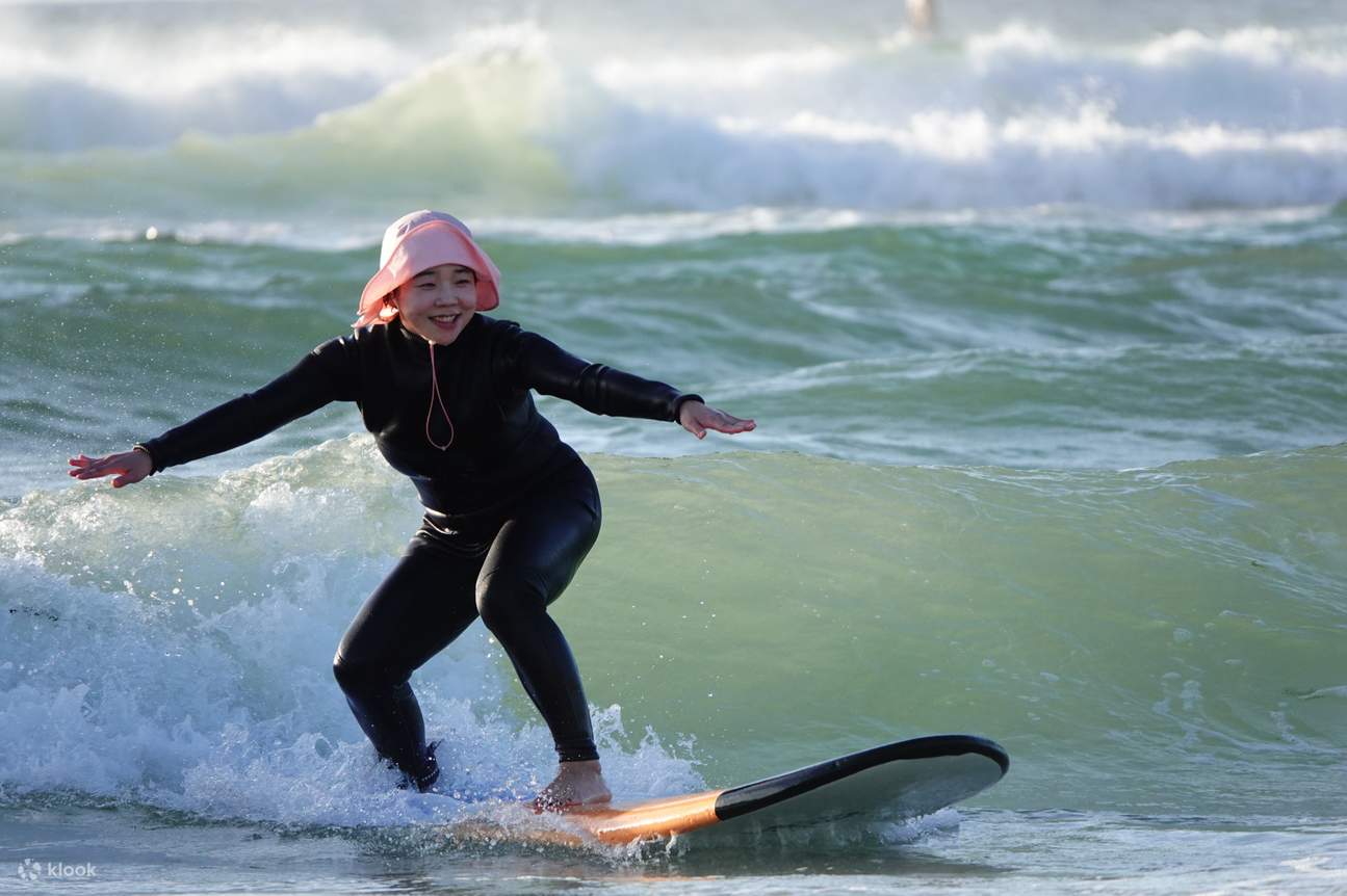 【濟州/涯月】初學者衝浪課程套餐