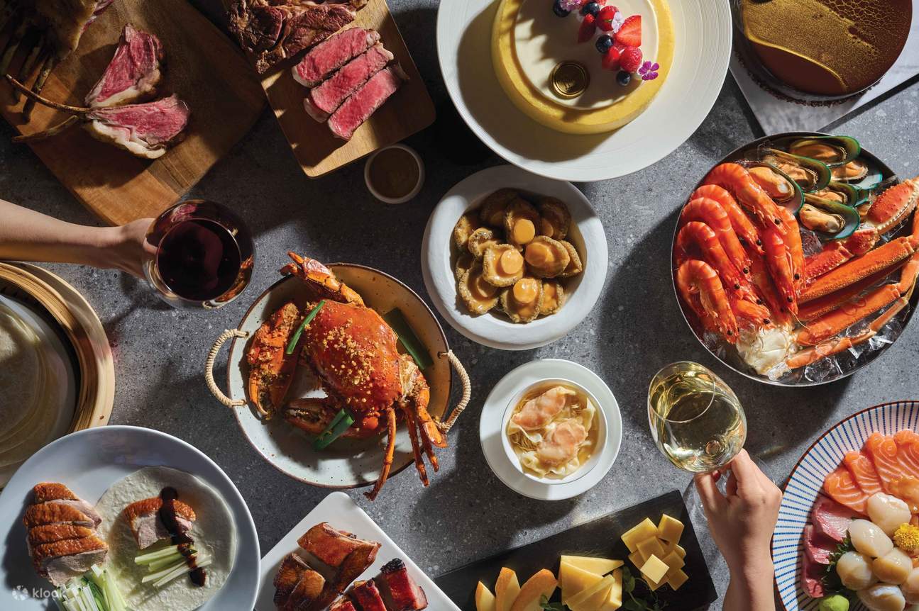 香港JW萬豪酒店｜The Lounge｜自助晚餐