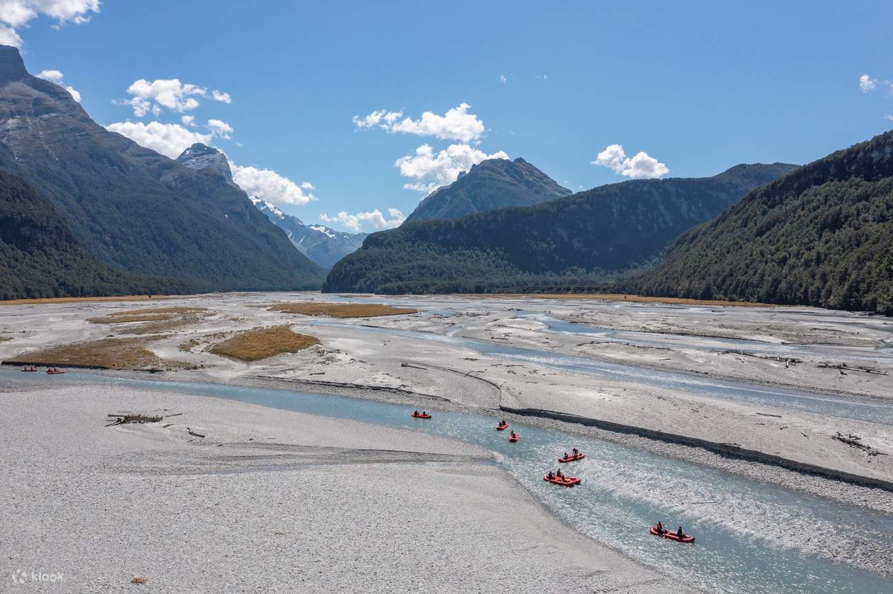 Aventure en Funyak et Jet Boat sur la Dart River