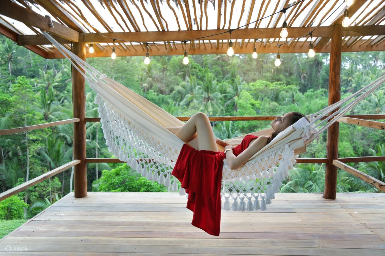 巴厘岛 Picheaven Hideaway House 的吊床