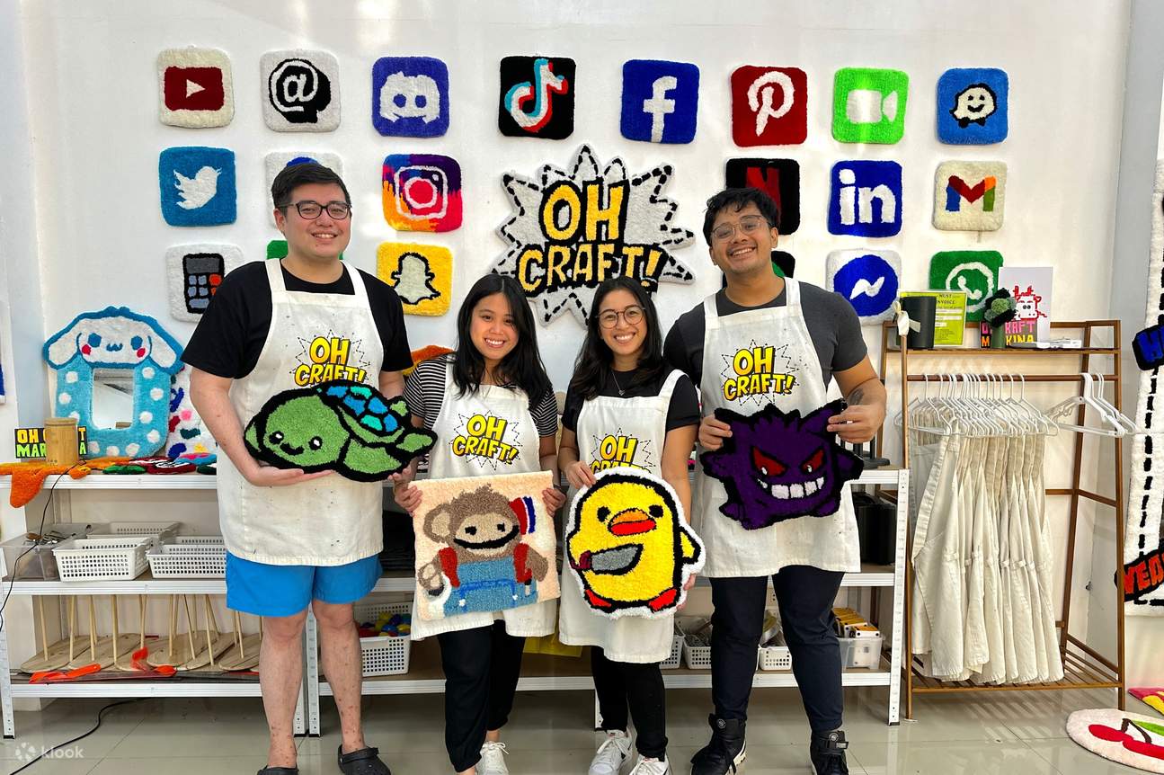 Taller de Tufting de Alfombras en Marikina