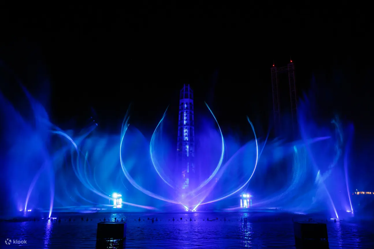 上海欢乐谷,天幕水极