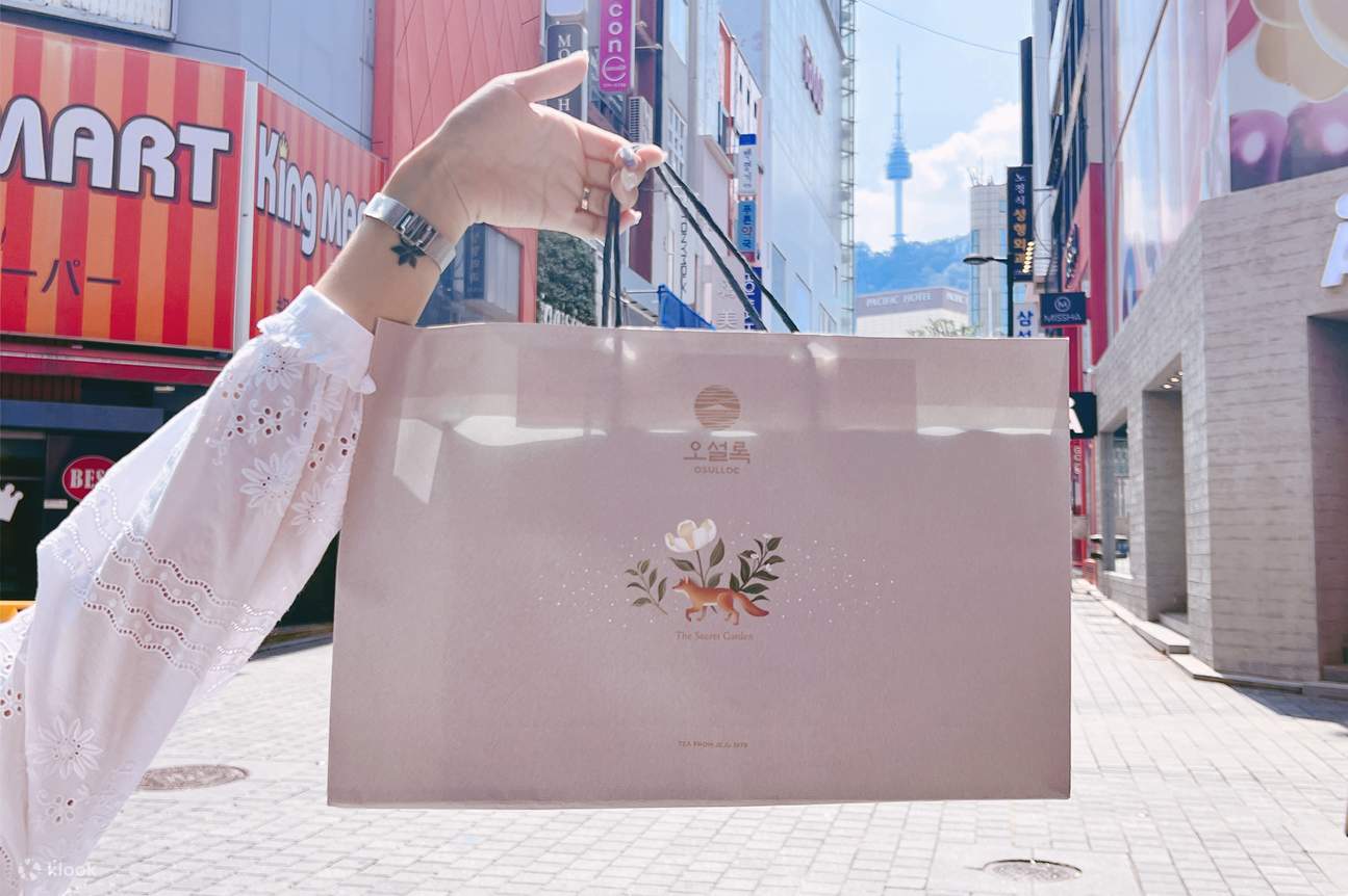 KLOOK] OSULLOCラブリーティー＆グリーンティーワッフルギフトセット