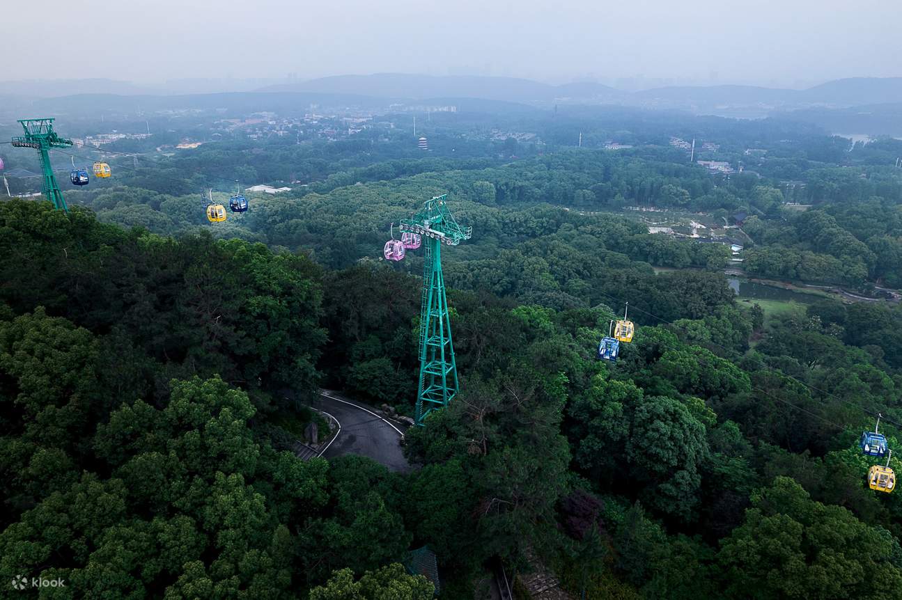 Moshan Seilbahn & Gelber Kranich Turm & Wuhan Museum & Hanjiang Road Fußgängerzone Tagestour