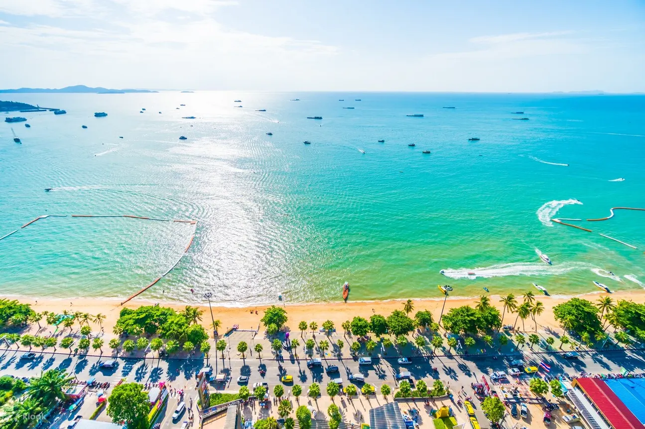 芭堤雅海滩景观