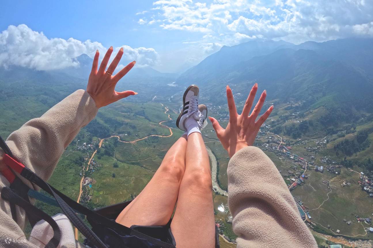 Expérience de parapente et de paramoteur à Sapa 