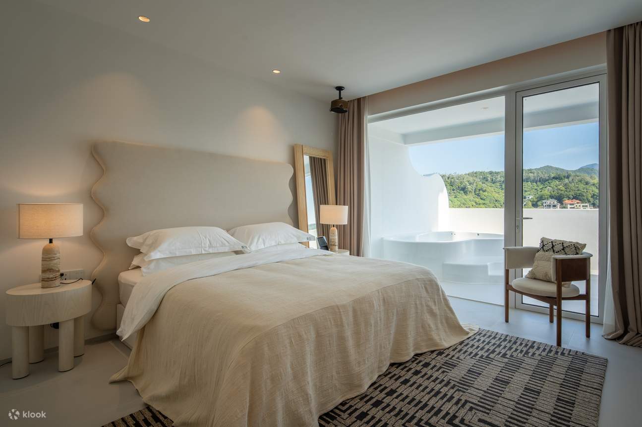 Chambre Lits Jumeaux avec Piscine à Bulles, Bâtiment K·Côté Mer, Vue sur Mer, K105