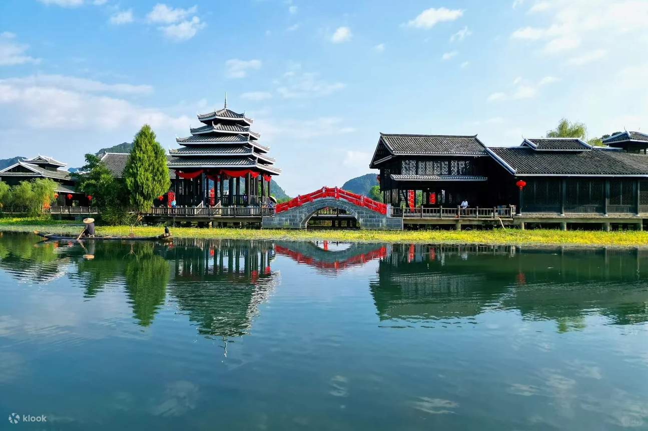 Guilin Waterfall River + Yulong River Xingping Ancient Town + 20 Yuan ...