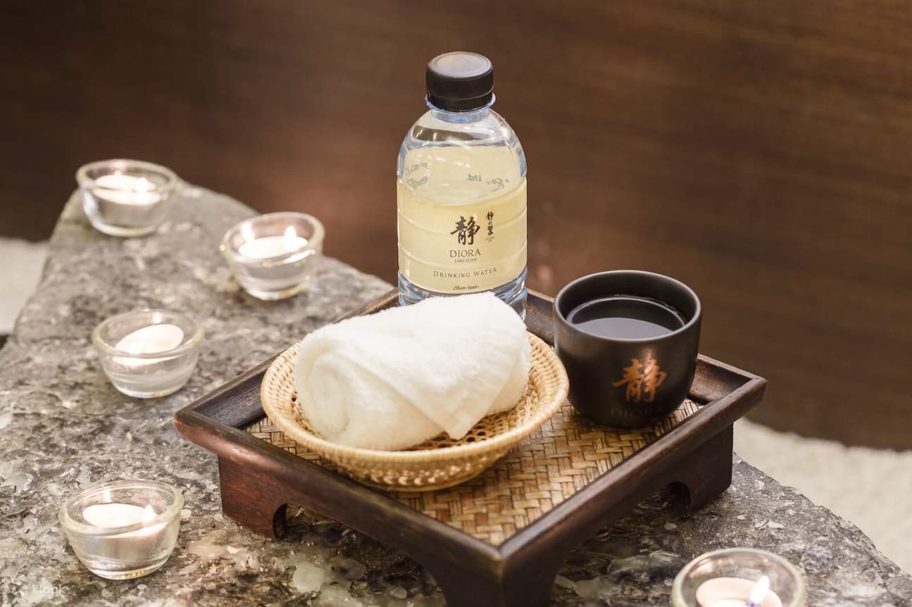 Spa-Begrüßungsgetränk