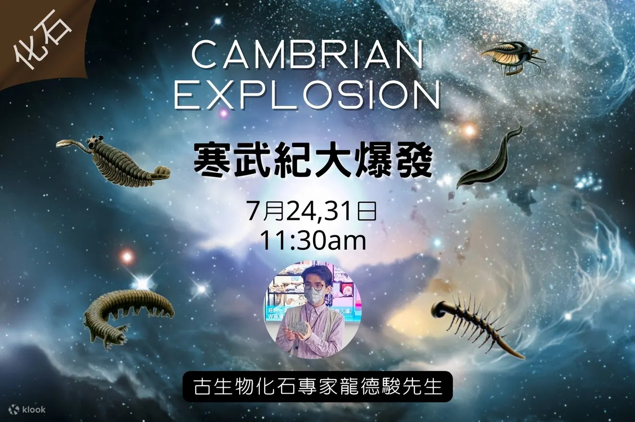 Ilab 寒武纪生命大爆发cambrian Explosion Klook客路 Ilab 寒武纪生命大爆发cambrian Explosion Klook客路