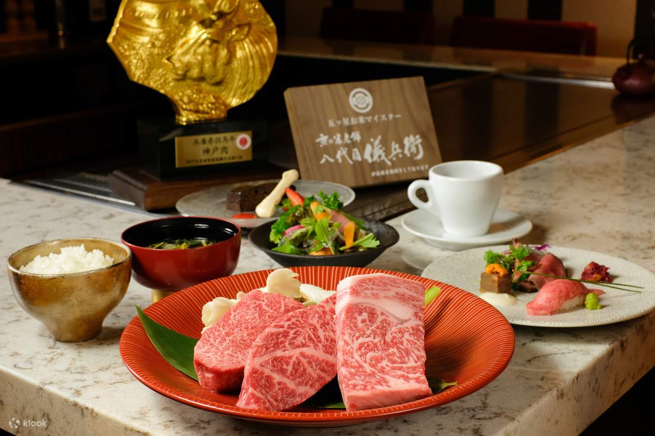 Osaka Nihonbashi Kobe Steak Teppanyaki Wanomiya Kuromon East Branch - Klook Việt Nam