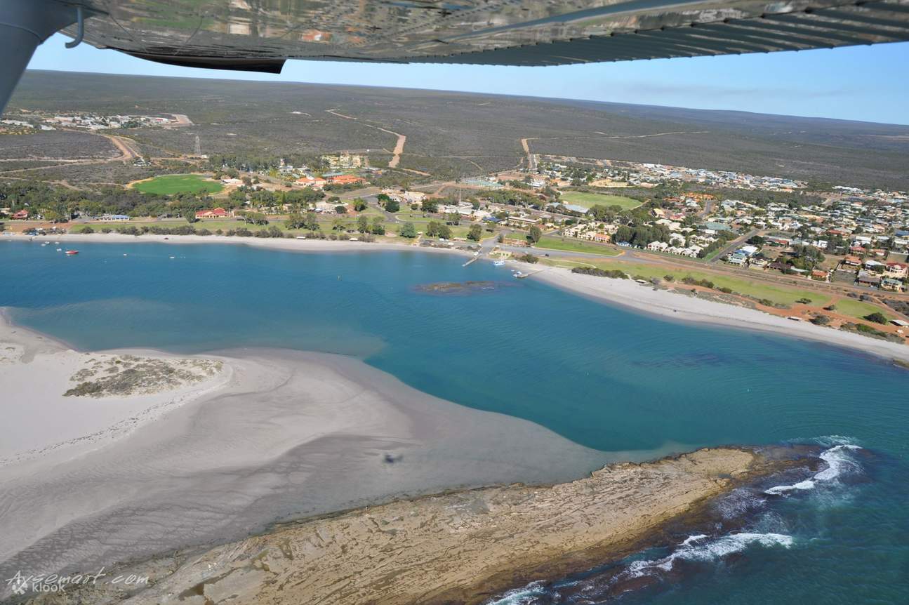 Islas Abrolhos desde arriba