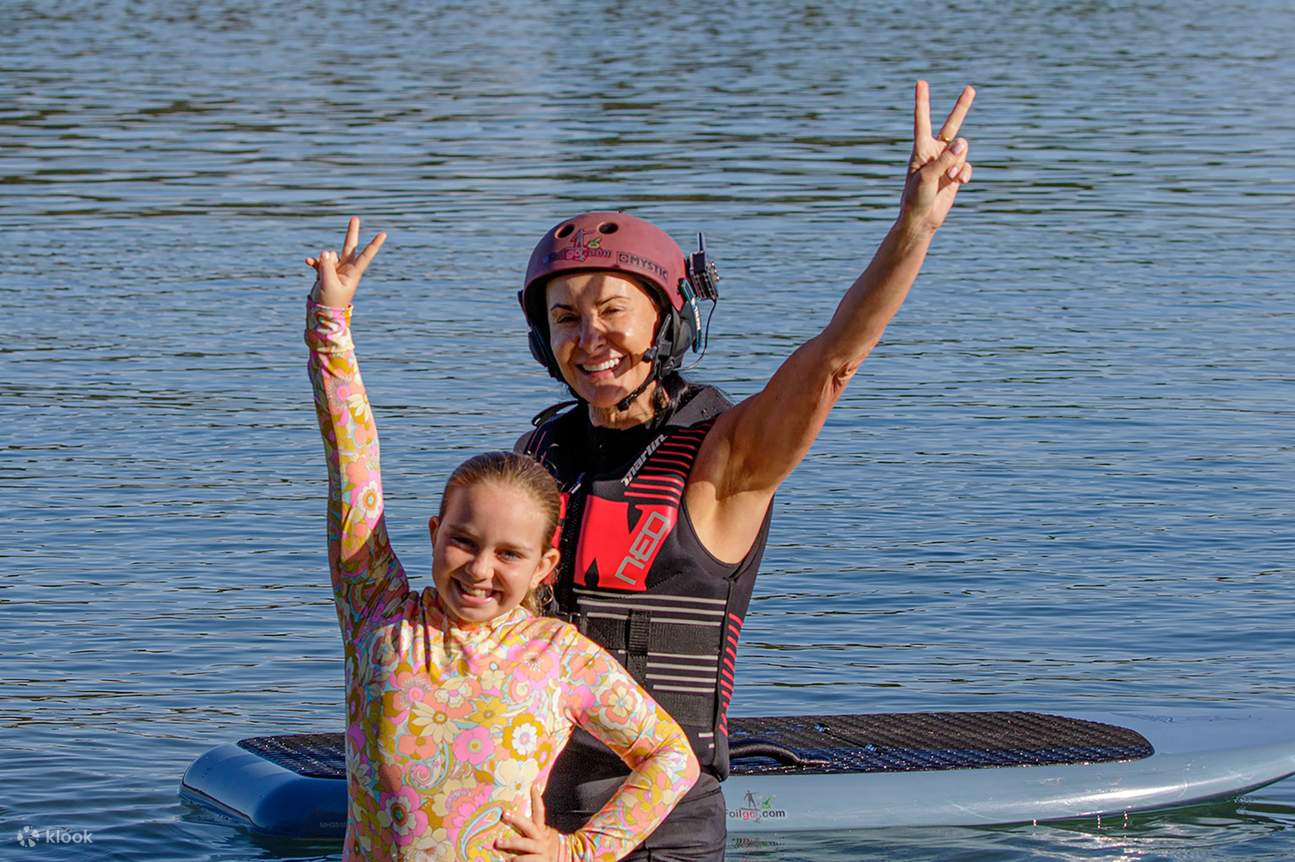 Pelajaran hidrofoil untuk kanak-kanak