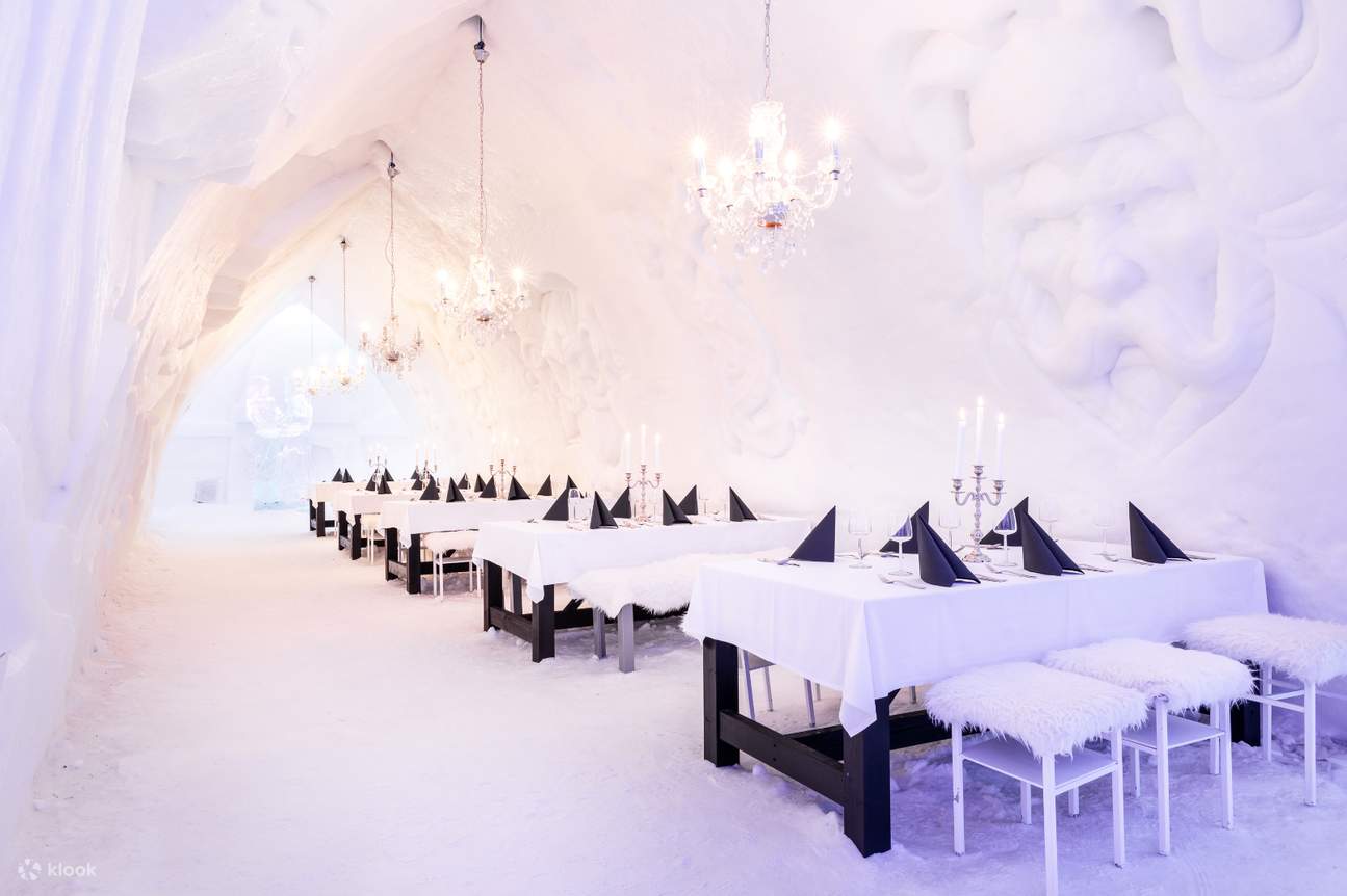 Snowman World Exhibit and Ice Restaurant Dinner in Rovaniemi - Klook