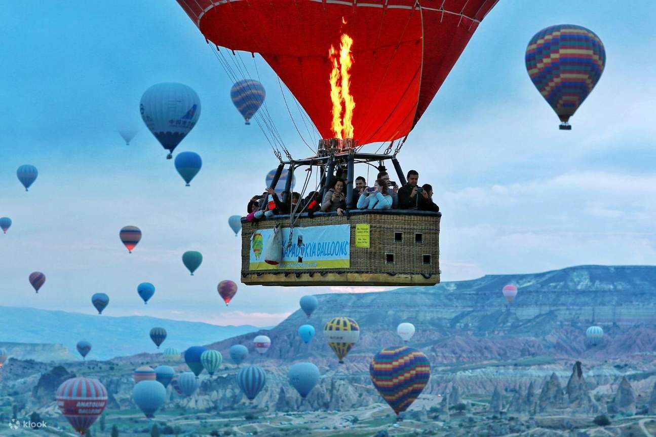 Top Hot Air Balloon Experience in Cappadocia with Hotel Transfers Klook
