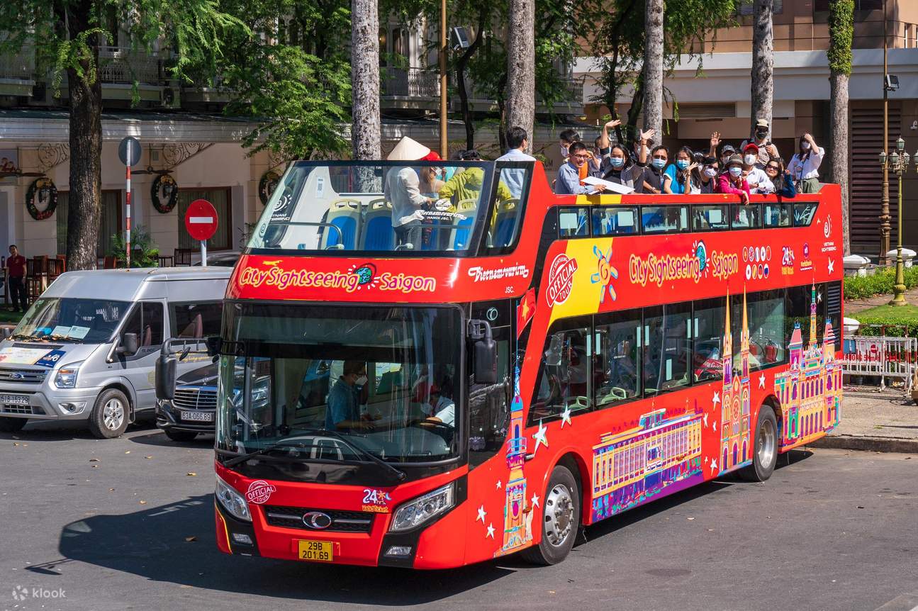บัตรโดยสารรถบัสสองชั้นชมเมืองโฮจิมินห์ - Klook ประเทศไทย