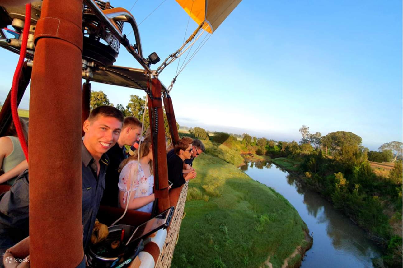 Vol en montgolfière sur la Gold Coast, bulles et Go