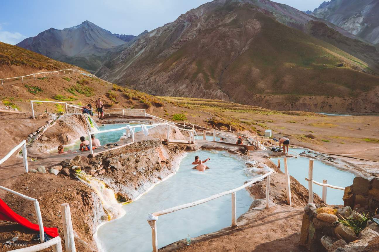Group Cajon Del Maipo Hot Springs & Chilean Barbecue in Santiago