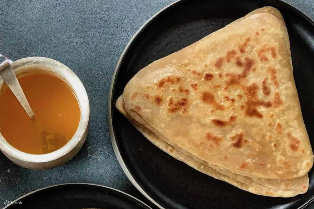 印度茶和 paratha