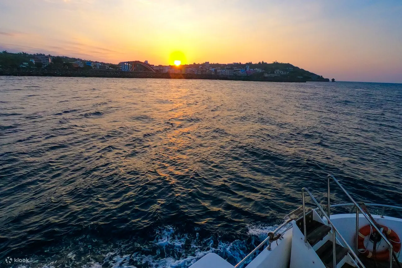 小琉球夕阳