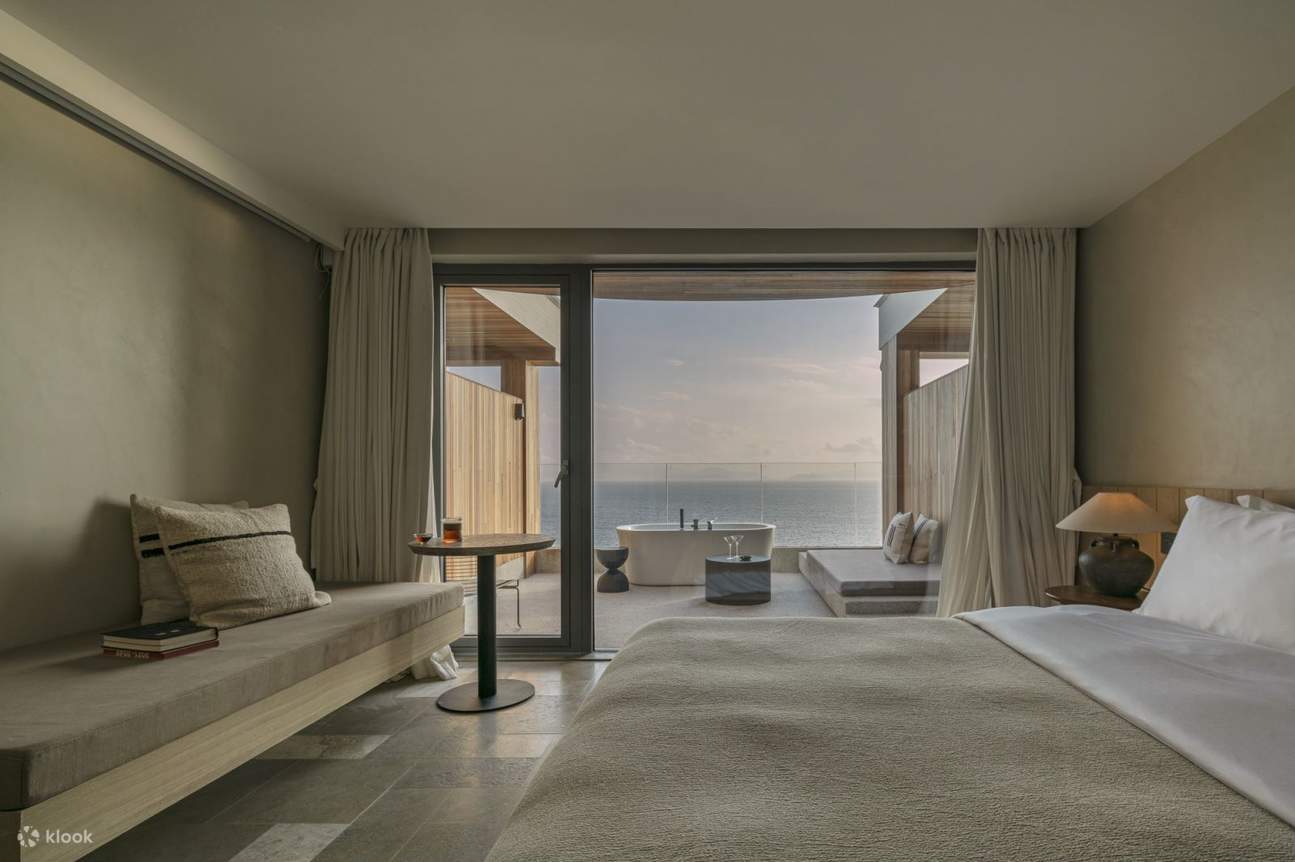 懶風海景露臺大床房